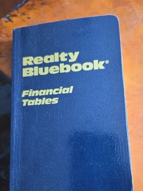 Realty Bluebook Financial Tables - 1995 Vintage